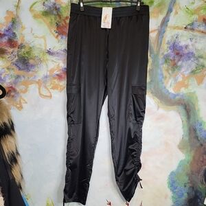 Sleek Black Women's Cargo Pants